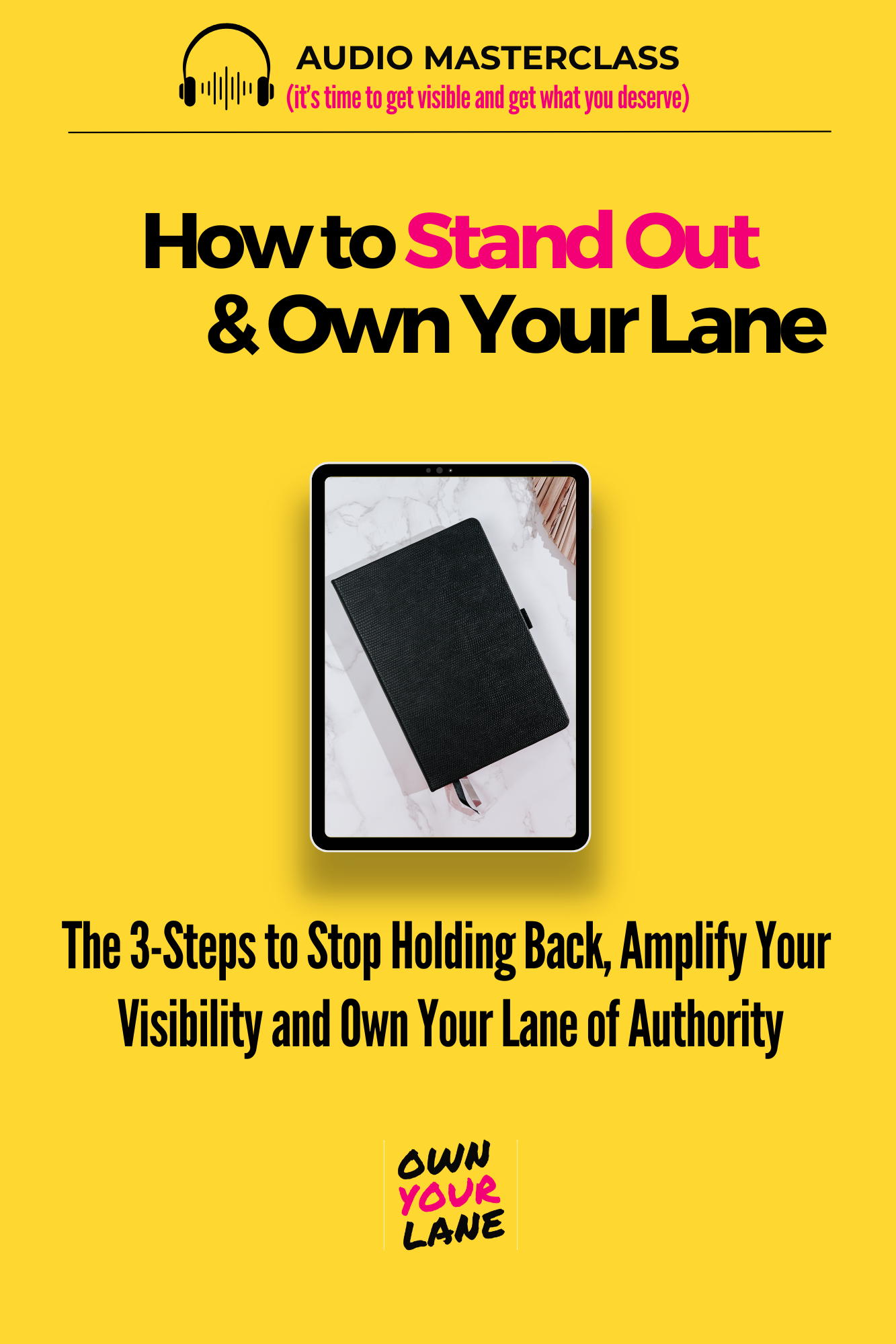 Own Your Lane book by Michelle B Griffin Own Your Lane by Michelle B Griffin